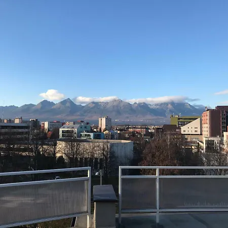 Apartman Hightatras View Centrum Poprad Zewnętrze zdjęcie